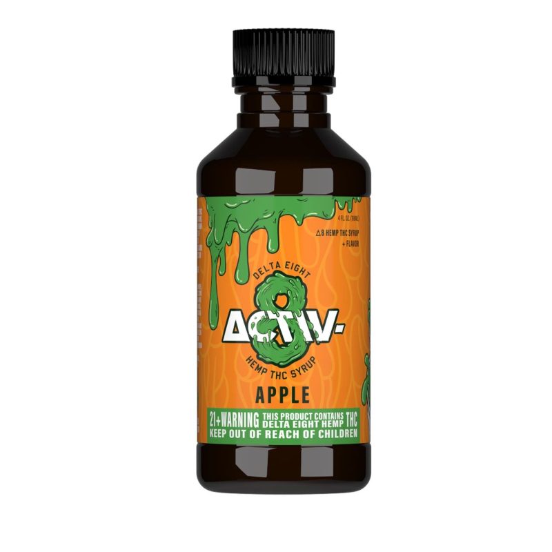Activ-8 Delta 8 Hemp THC Syrup With Cup