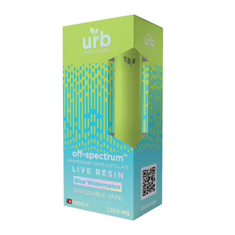 URB OFF Spectrum Live Resin Disposable Vape Device
