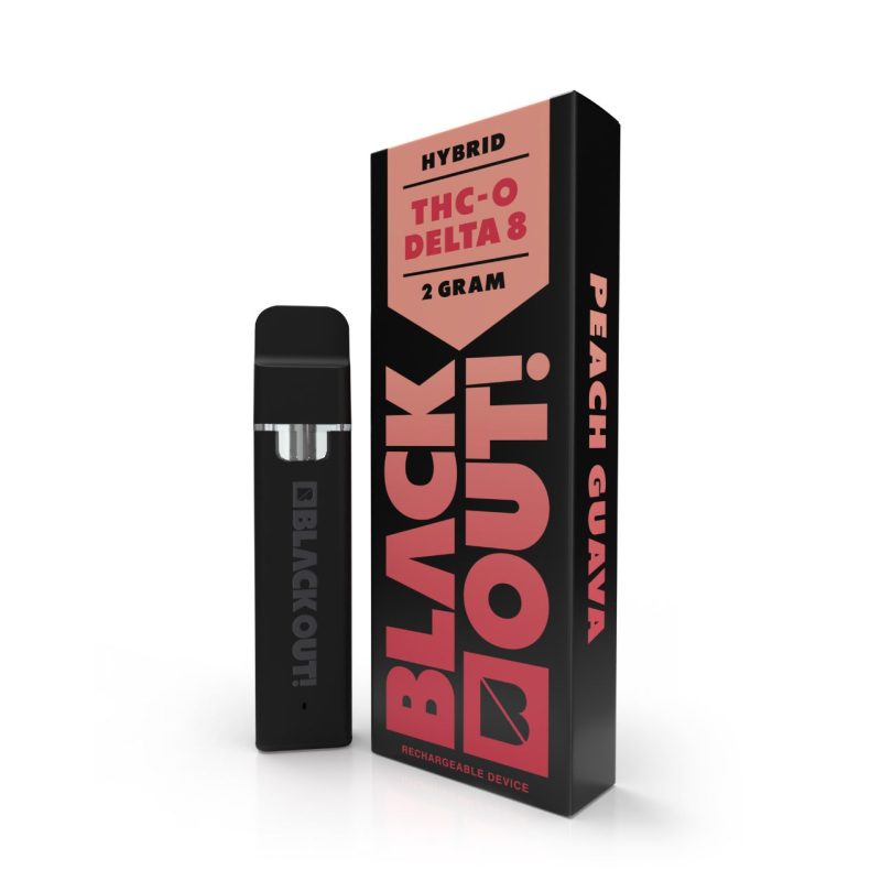 Black Out Delta-8 THC-O 2G Rechargeable Disposable