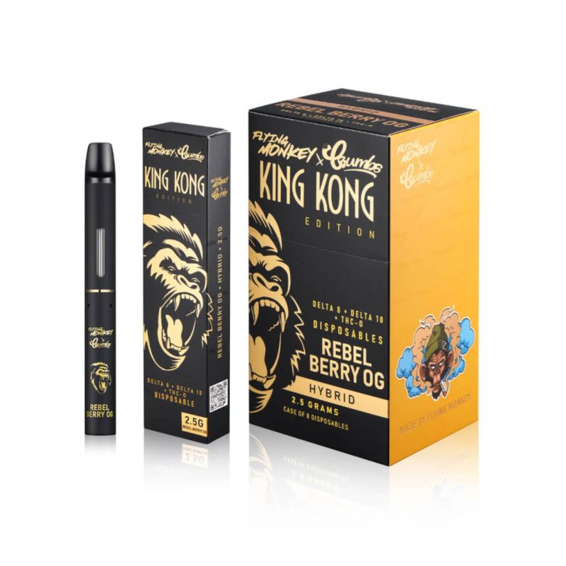 Flying Monkey X Crumbs King Kong Edition Delta 8 delta 10 THC-O 2.5G Disposable