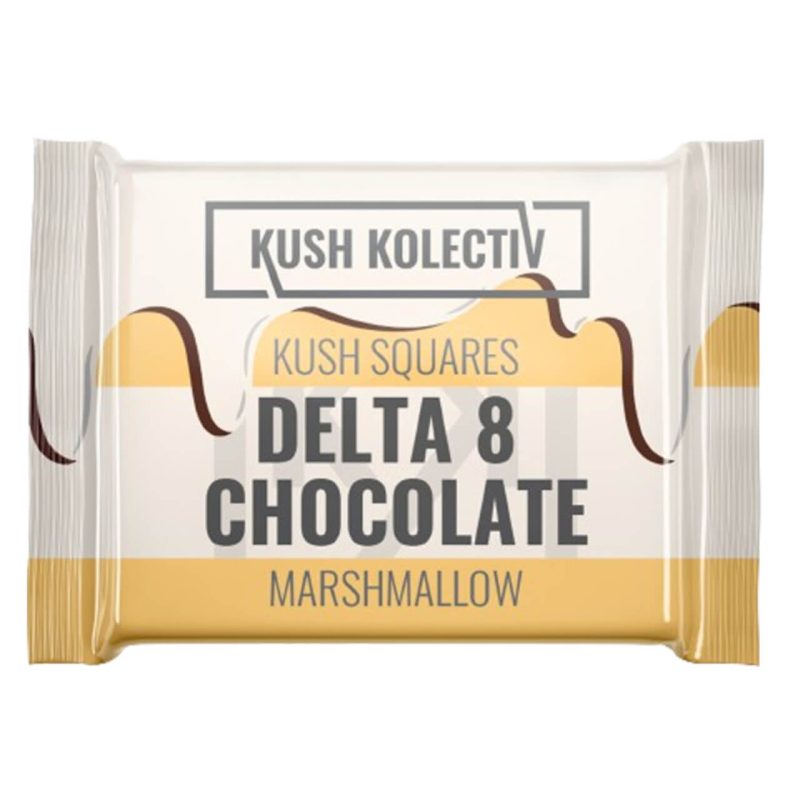 Kush Kolectiv Delta 8 Kush Squares Chocolate 25mg