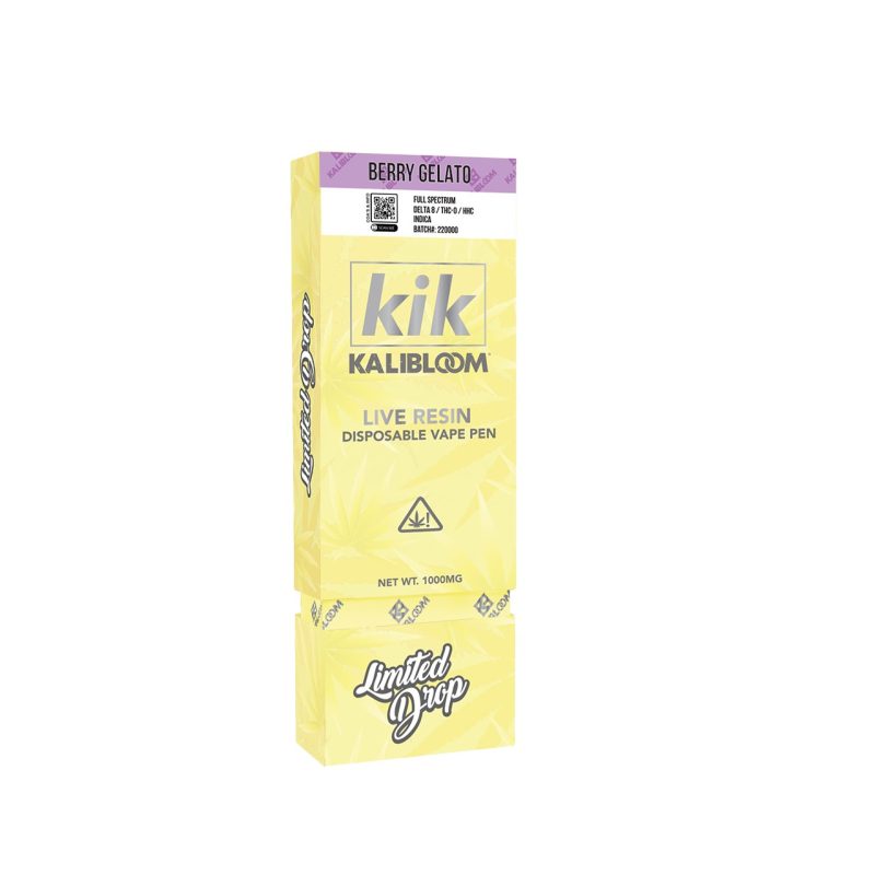 Kalibloom KIK Live Resin Delta 8 HHC-O HHC Disposable Vape Device