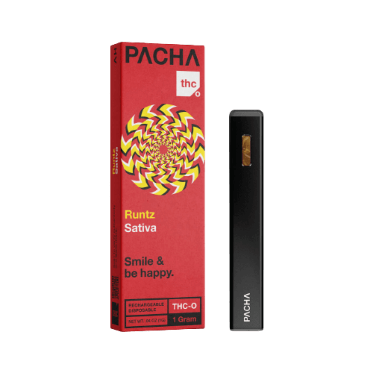 Pacha THC-O 1G Rechargeable Disposable Device