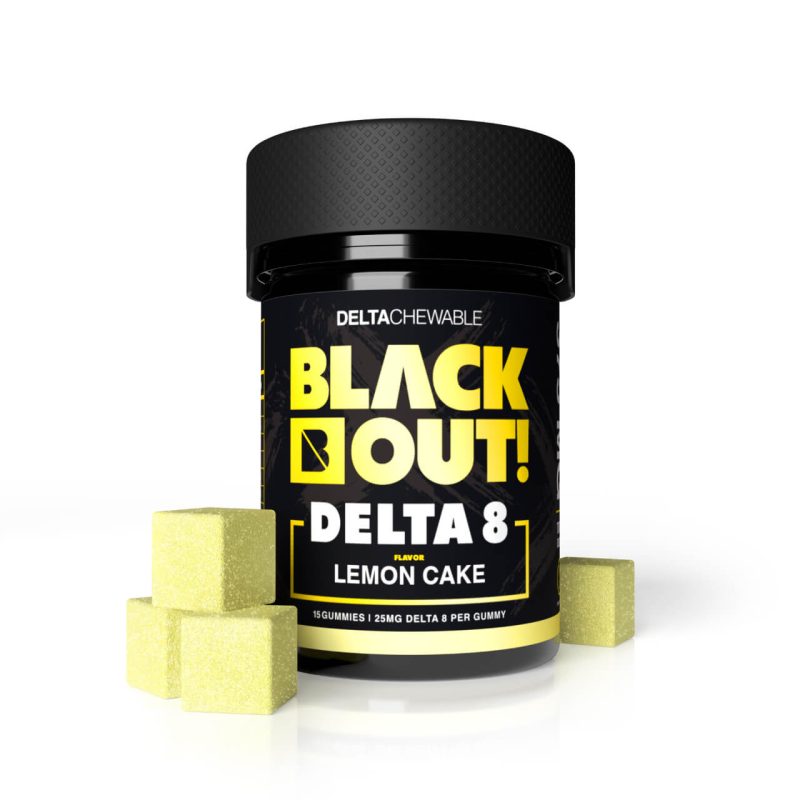 Black Out Chews 375 MG Delta 8 Gummies