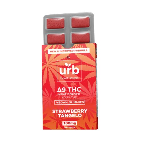 Urb Strawberry Thyme Gourmet Live Resin Delta 9 HHC Gummies