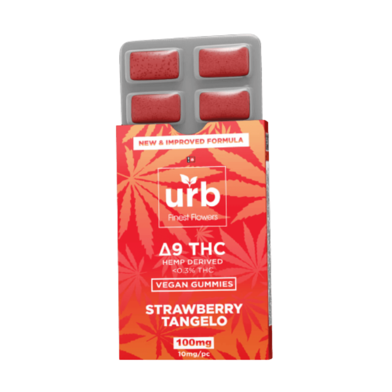 URB Delta 9 THC Vegan Gummies - 100MG