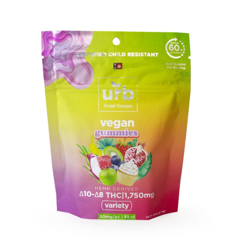 URB Delta 8 Variety Vegan Gummies