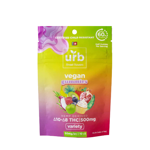 URB Delta 8 Variety Vegan Gummies