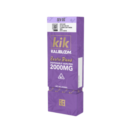 Kalibloom KIK Exotic Blend Delta 8 THC-P HHC HHC-P 2G Disposable Device
