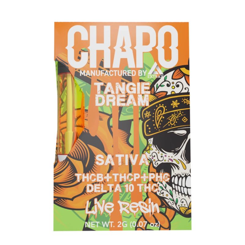 Chapo Extrax THC-B THC-P PHC Delta 10 Live Resin THC Cartridge 2G