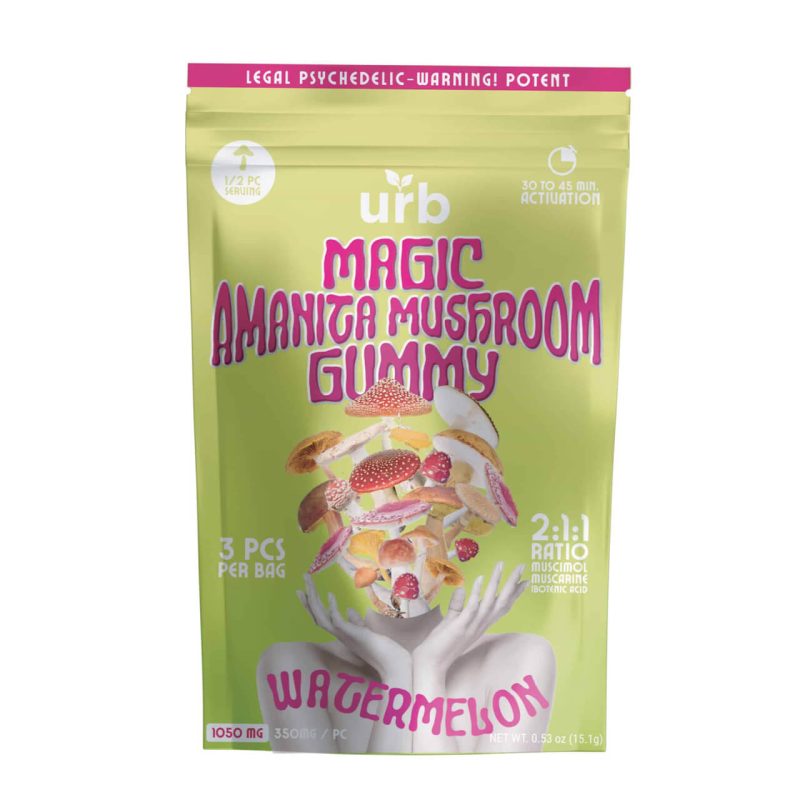URB Amanita Magic Mushroom Gummies - 3PK
