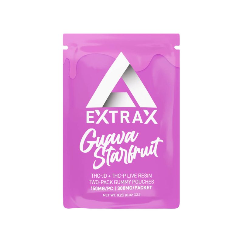 Delta Extrax Lights Out THC-10 THC-P Live Resin 9000MG Gummies - 30PK