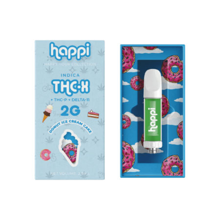 Happi Happy Hour Collection THC-P Delta-11 THC-X 3G Disposable