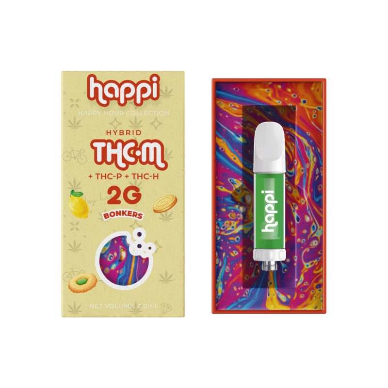 Happi Happy Hour Collection THC-M THC-P THC-H 2G Cartridge