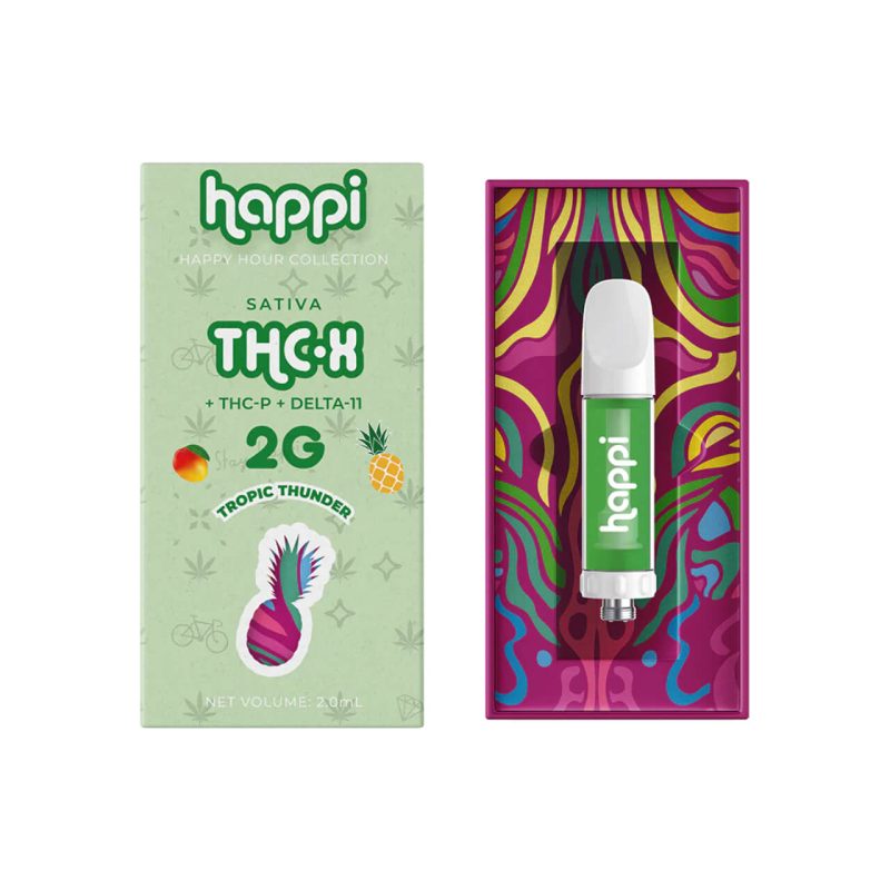 Happi Happy Hour Collection THC-X THC-P Delta-11 2G Cartridge