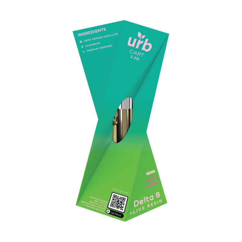 URB Delta 8 Live Resin 2.2ML Cartridge