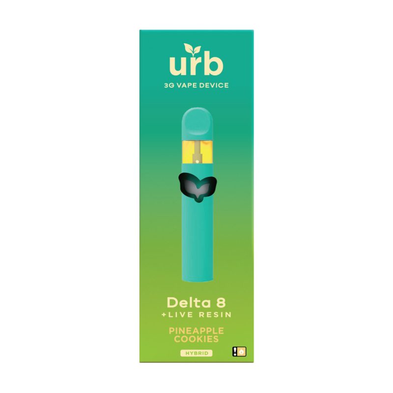 URB Delta 8 Live Resin 3G Disposable