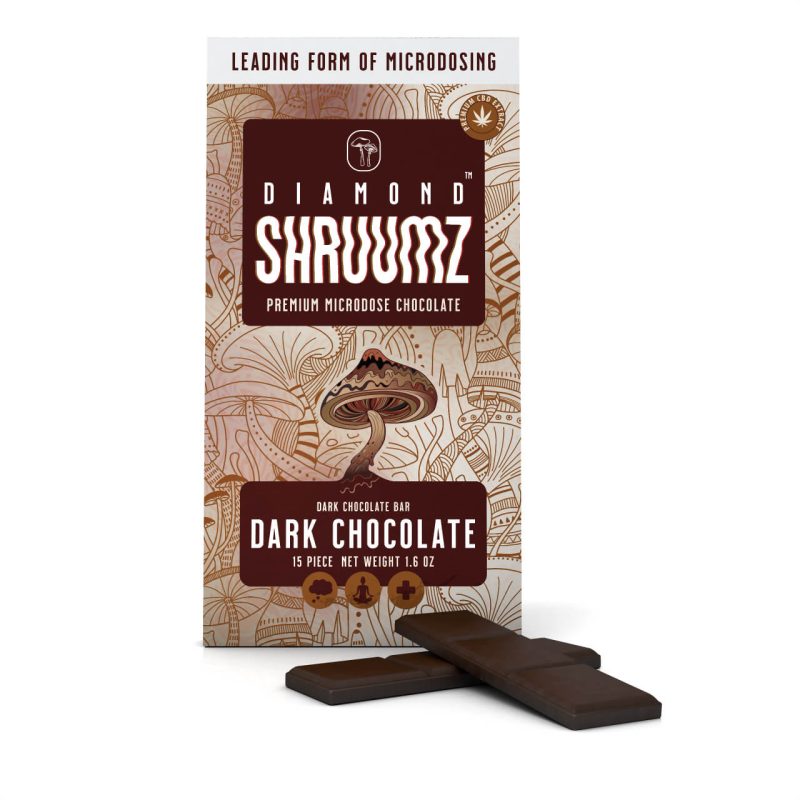 Diamond Shruumz Mushroom Chocolate Bars
