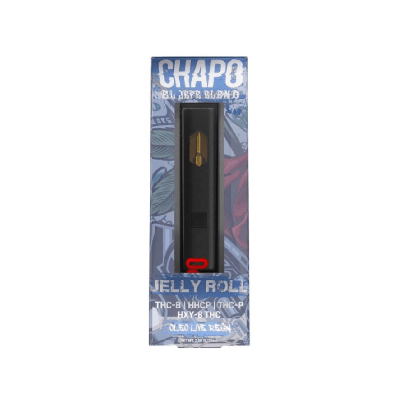 Chapo Extrax EL Jefe Blend Oleo Live Resin THC-B HHC-P THC-P HYX-8 3.5G Pre-Heat Disposables