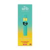 URB Saucy Diamonds Live Resin D8 THC-A THC-H Disposable 3G - Strawberry Gusher