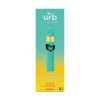 URB Saucy Diamonds Live Resin D8 THC-A THC-H Disposable 3G - Tangie Banana