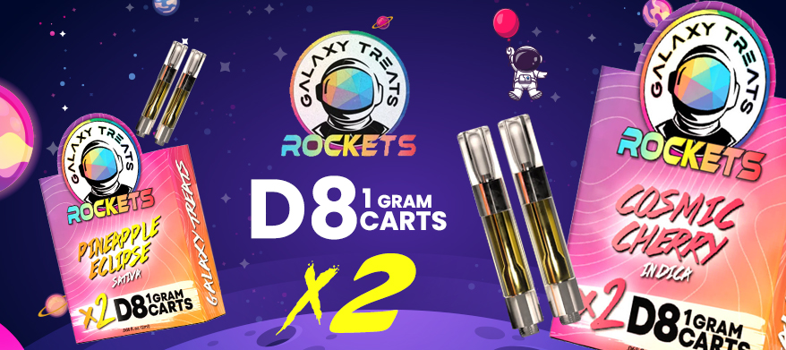 Galaxy Treats Rockets Delta 8 Cartridges