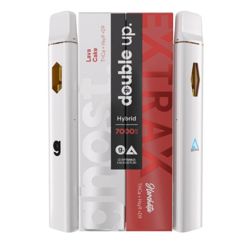 Ghost Extrax THC-A Delta 9 THC/HXY9 3.5G Disposable (Pack of 2)