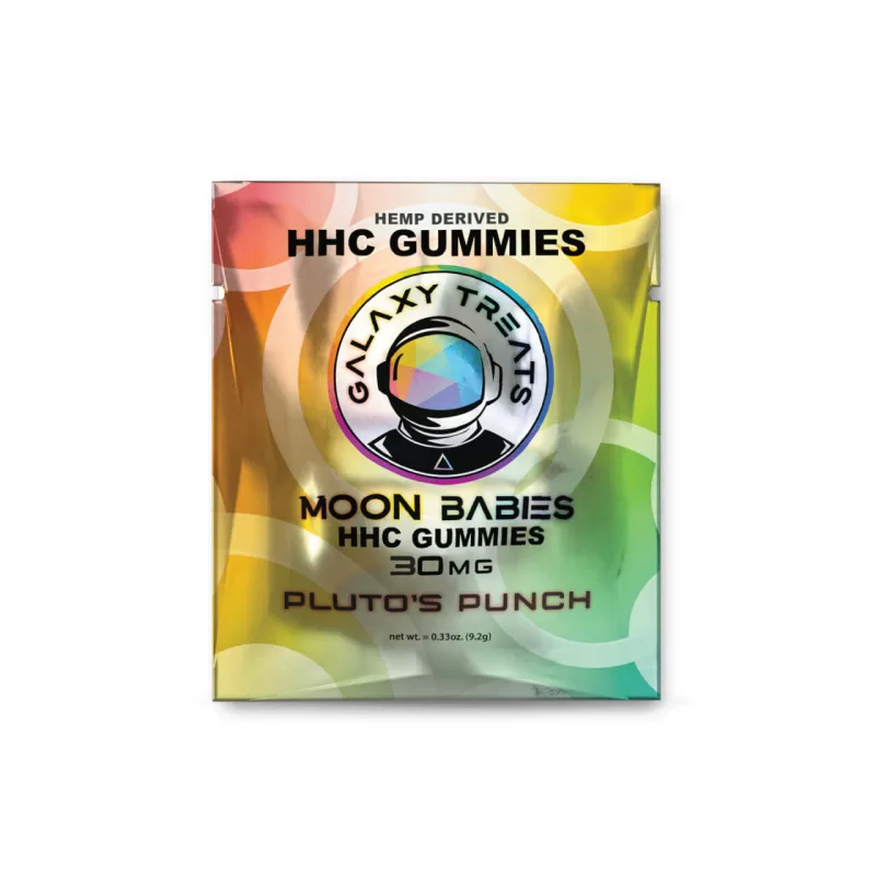 Galaxy Treats Moon Babies HHC Gummies 50- 2 Packs ( 15 mg Per Gummy ) 30mg