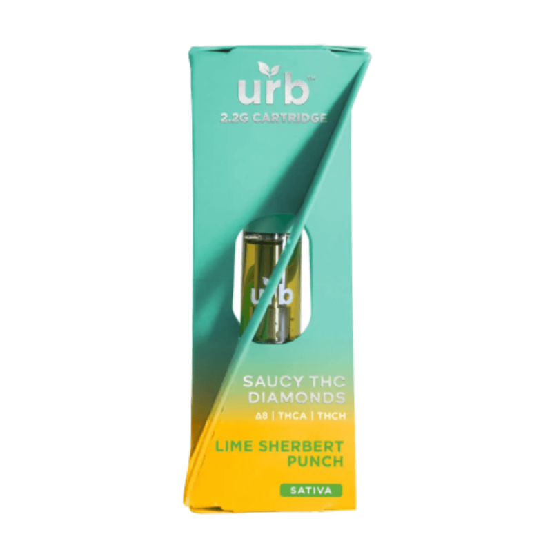URB Saucy THC Diamonds 2.2G Cartridge