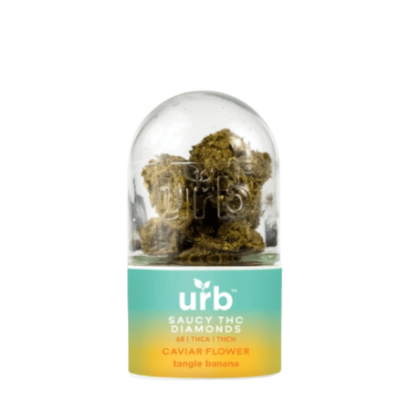 URB Saucy THC Diamonds Delta 8 THC-A THC-H Caviar Flower