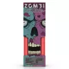 Zombi Crossbreed Live Resin THC-A 2G Disposable - 2PK - Blue Nightmare/Purple Panic