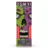 Zombi Crossbreed Live Resin THC-A 2G Disposable (Pack of 2) - Gang Green/Purple Panic