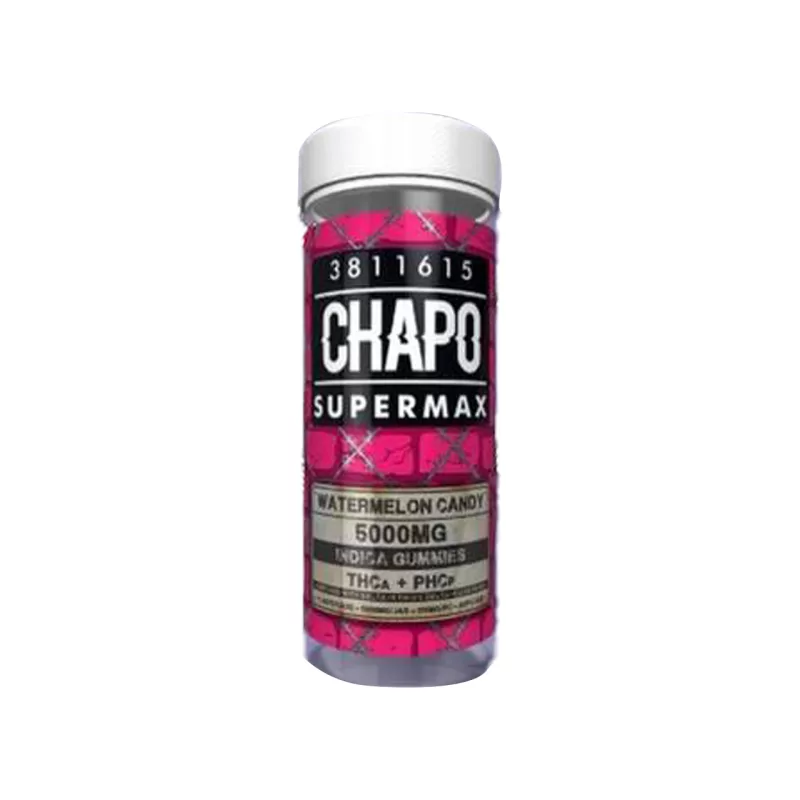 Chapo Extrax Super Max THC-A PHC-P D9 THC-P D8 Live Resin 5000MG Gummies