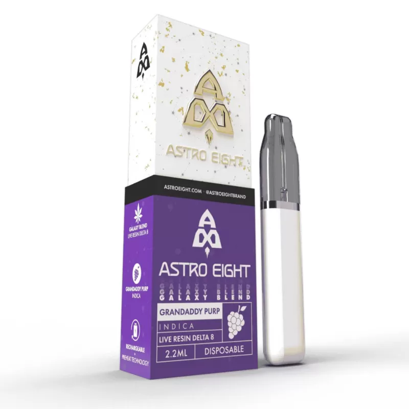 Astro Eight Galaxy Blend Live Resin Disposable - 2.2ML
