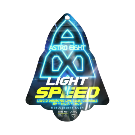 Astro Eight Lightspeed Nano Live Resin Gummies - 3500mg