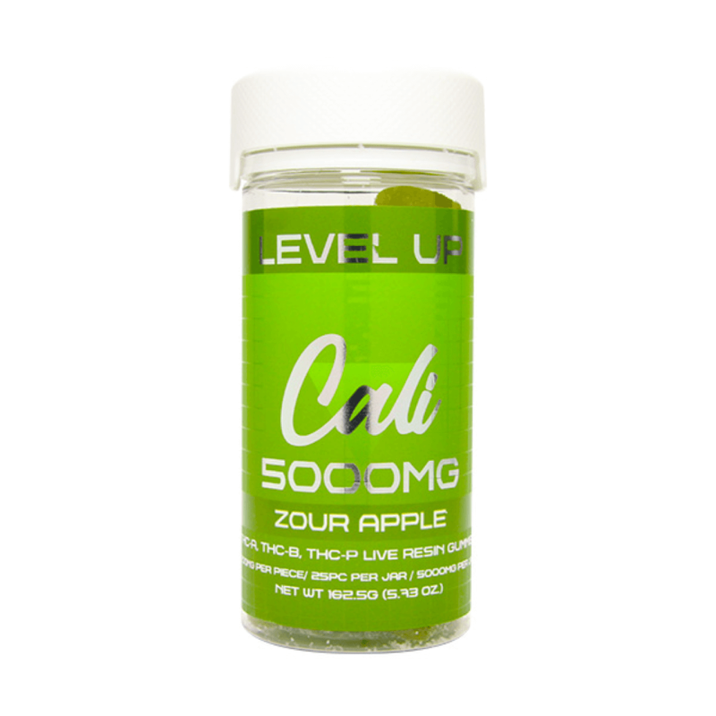 Cali Extrax Level Up Blend THC-A THC-B THC-P Live Resin 5000MG Gummies