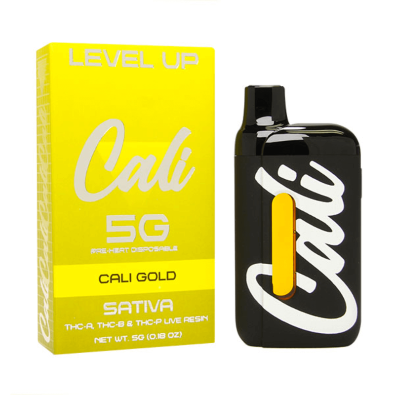 Cali Extrax Level Up Blend Pre Heat THC-A THC-B THC-P Live Resin 5G Disposable
