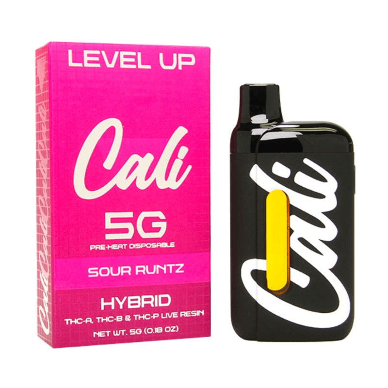 Cali Extrax Level Up Blend Pre Heat THC-A THC-B THC-P Live Resin 5G Disposable