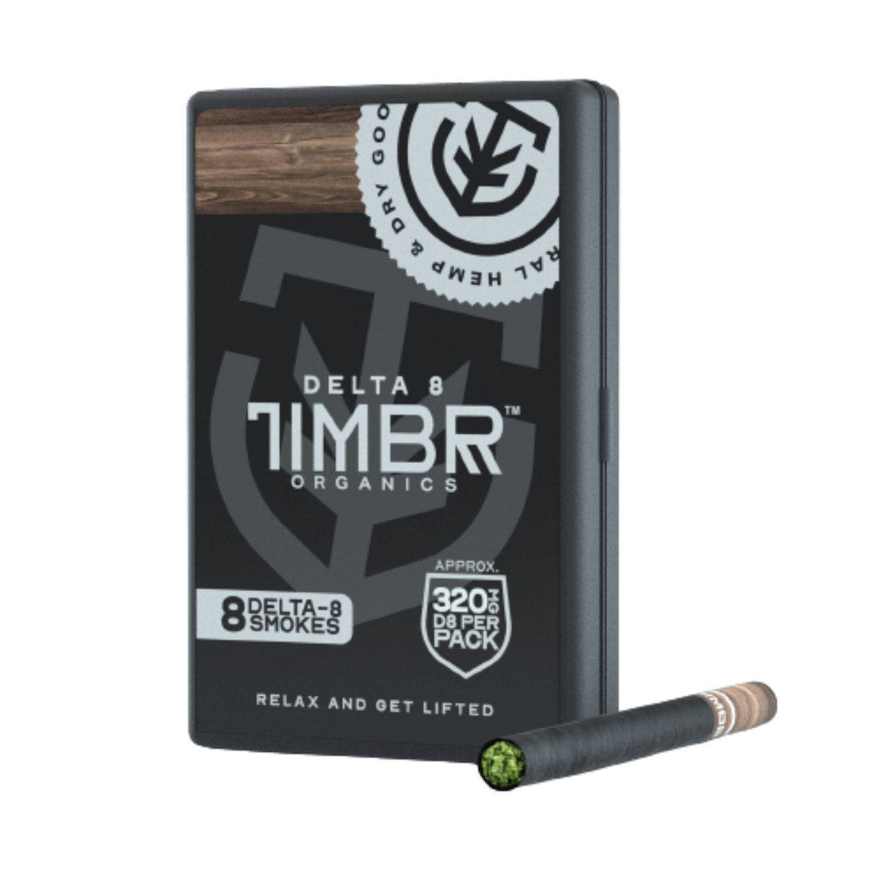 TIMBR Organics Delta 8 Filter 320MG Cigarettes
