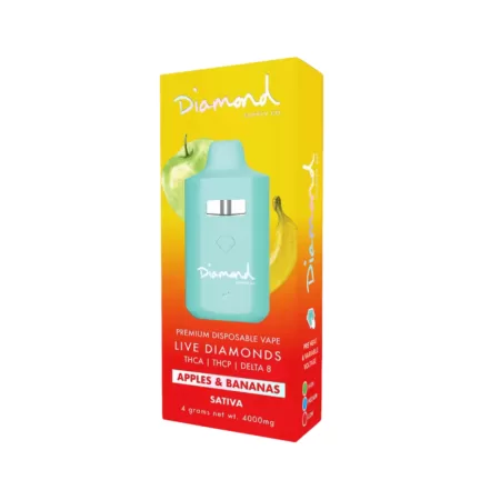 Diamond Supply Co. Live Diamonds THC-A THC-P DELTA-8 Disposable - 4G