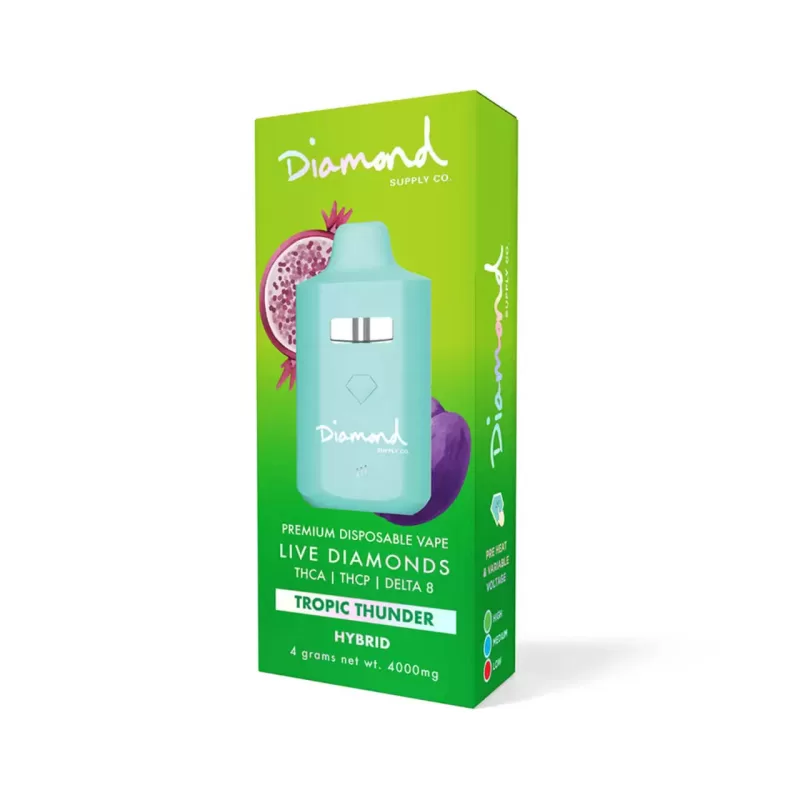 Diamond Supply Co. Live Diamonds THC-A THC-P DELTA-8 Disposable - 4G