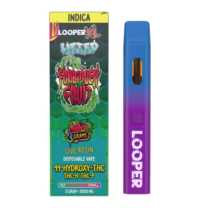 Looper XL Lifted Series Live Resin THC-A THC-P Disposable - 3G