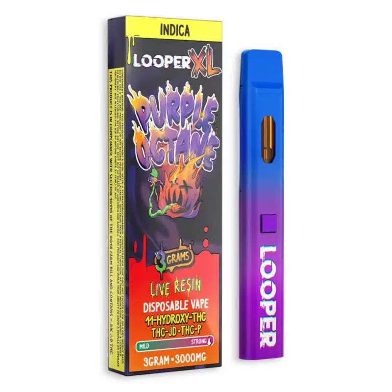 Looper XL Live Resin Hydroxy THC 11 THC-A THC-P 3G Disposable