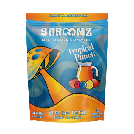 Shroomz Amanita Mushroom Micro-Dose 6000MG Gummies