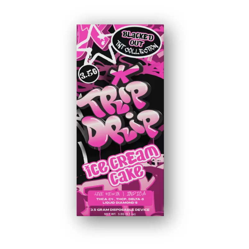 Trip Drip Blacked Out TNT Collection Liquid Diamonds Disposable - 3.5G