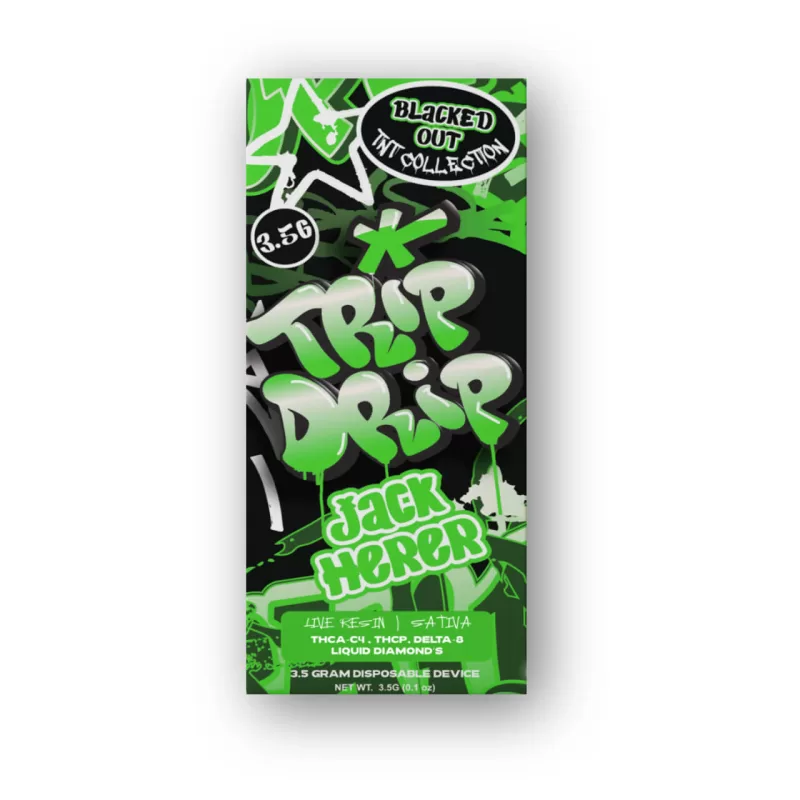 Trip Drip Blacked Out TNT Collection Liquid Diamonds Disposable - 3.5G