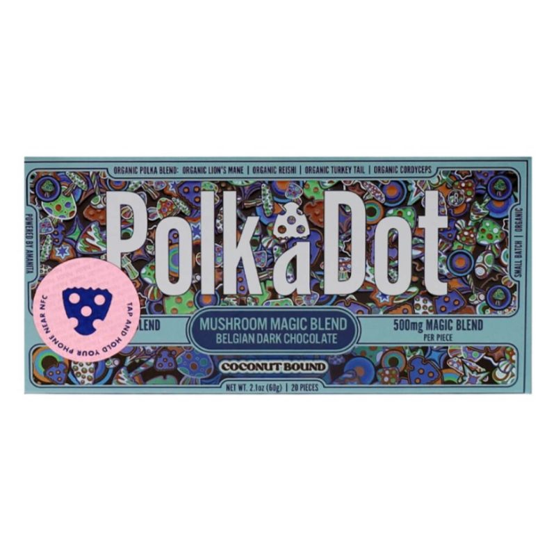 Polk A Dot Mushroom Chocolate Bar - 10,000MG