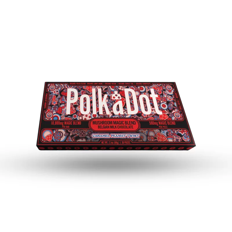 Polk A Dot Mushroom Chocolate Bar - 10,000MG