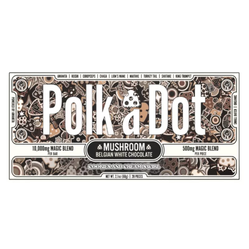 URB x Polk A Dot Mushroom Chocolate Bar - 500MG