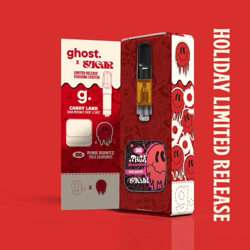 Ghost x Sugar Holiday Limited Release (Dab + Cartridges)